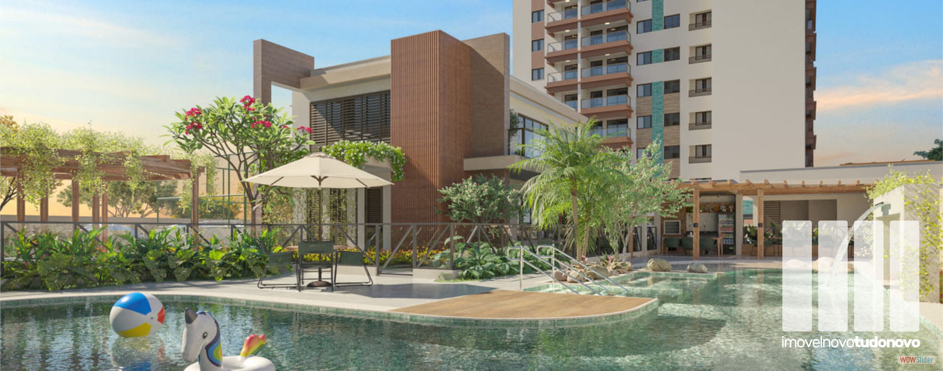 Piscina adulto | Lazer integrado