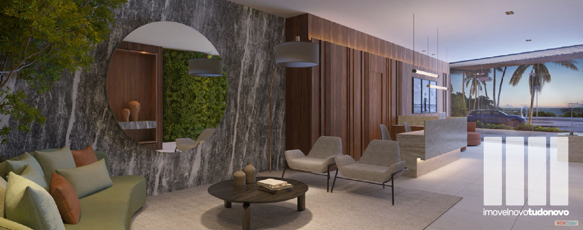 Hall de entrada com lobby