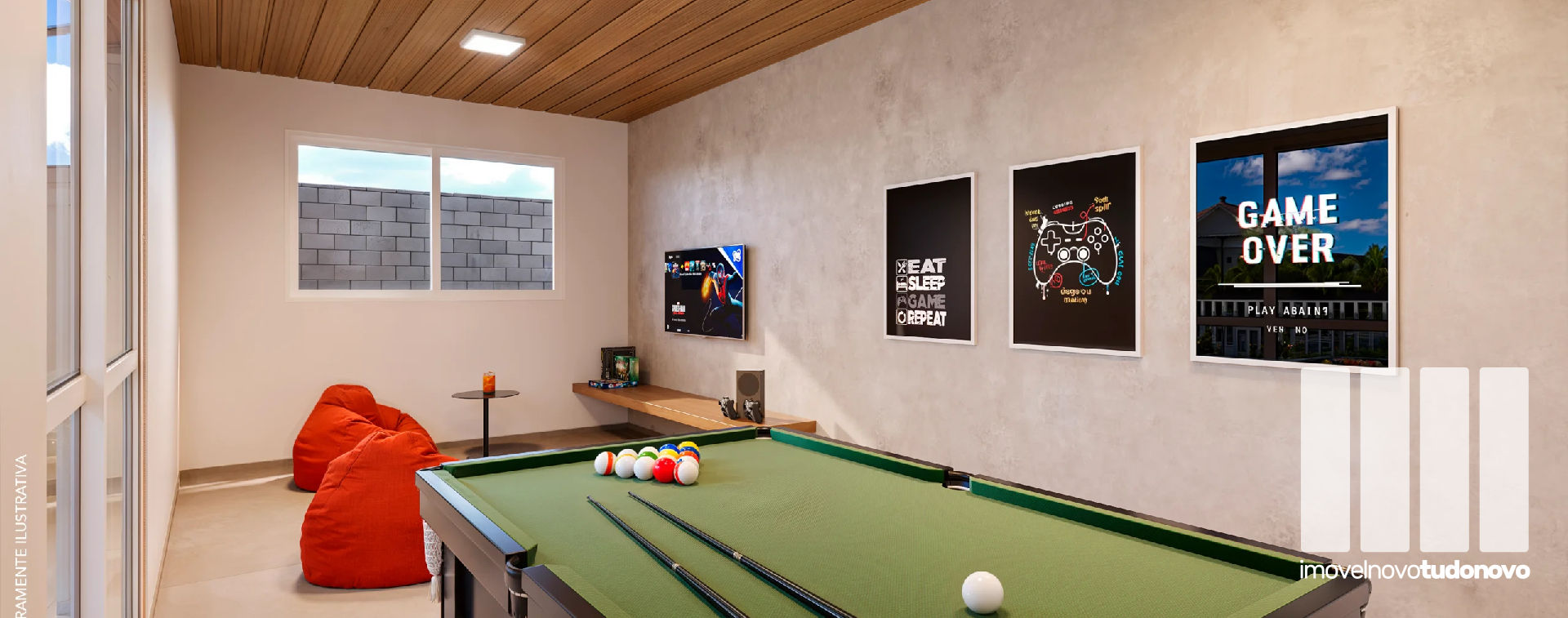 sala de jogos