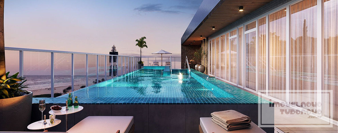 Piscina com borda infinita
