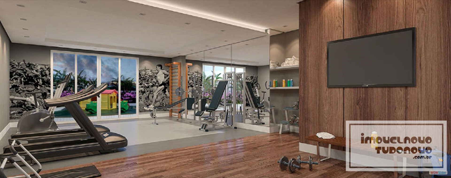 Sala de gin&aacute;stica