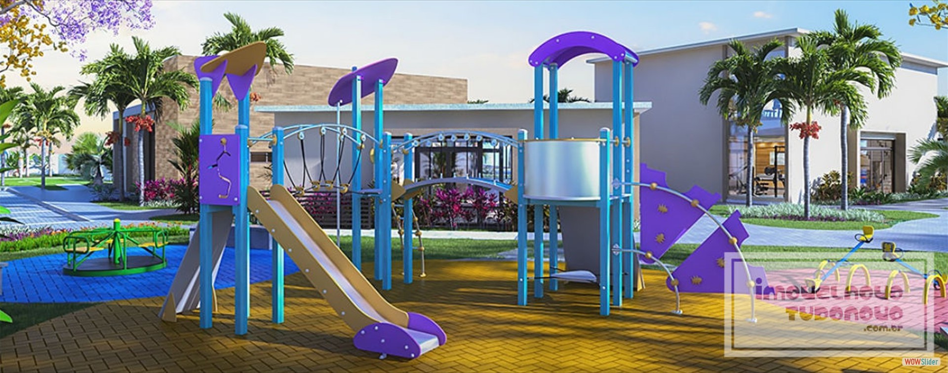 Pra&ccedil;a infantil | mobiliado