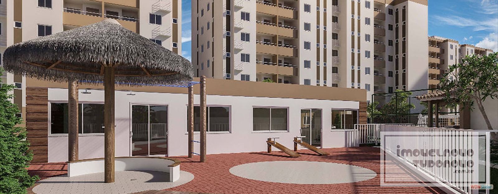 Espa&ccedil;o fitness ao ar livre