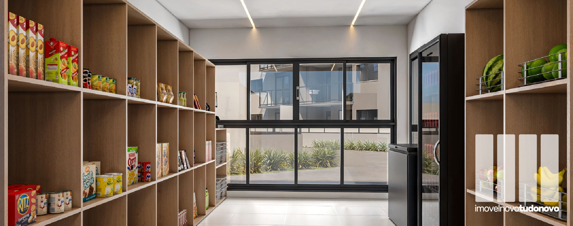 Infraestrutura para mini mercado