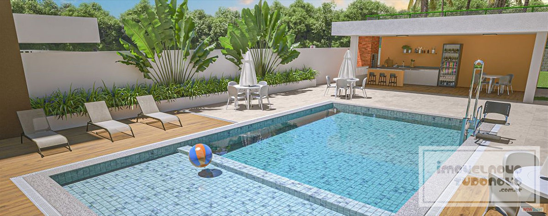 Piscina adulto e infantil
